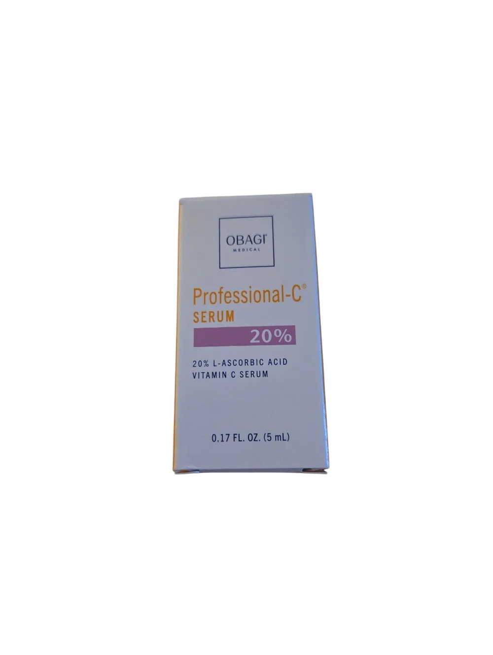 NIP Obagi Professional Vitamin C Serum 20% L Ascorbic Acid Mini Sample .17OZ 5mL